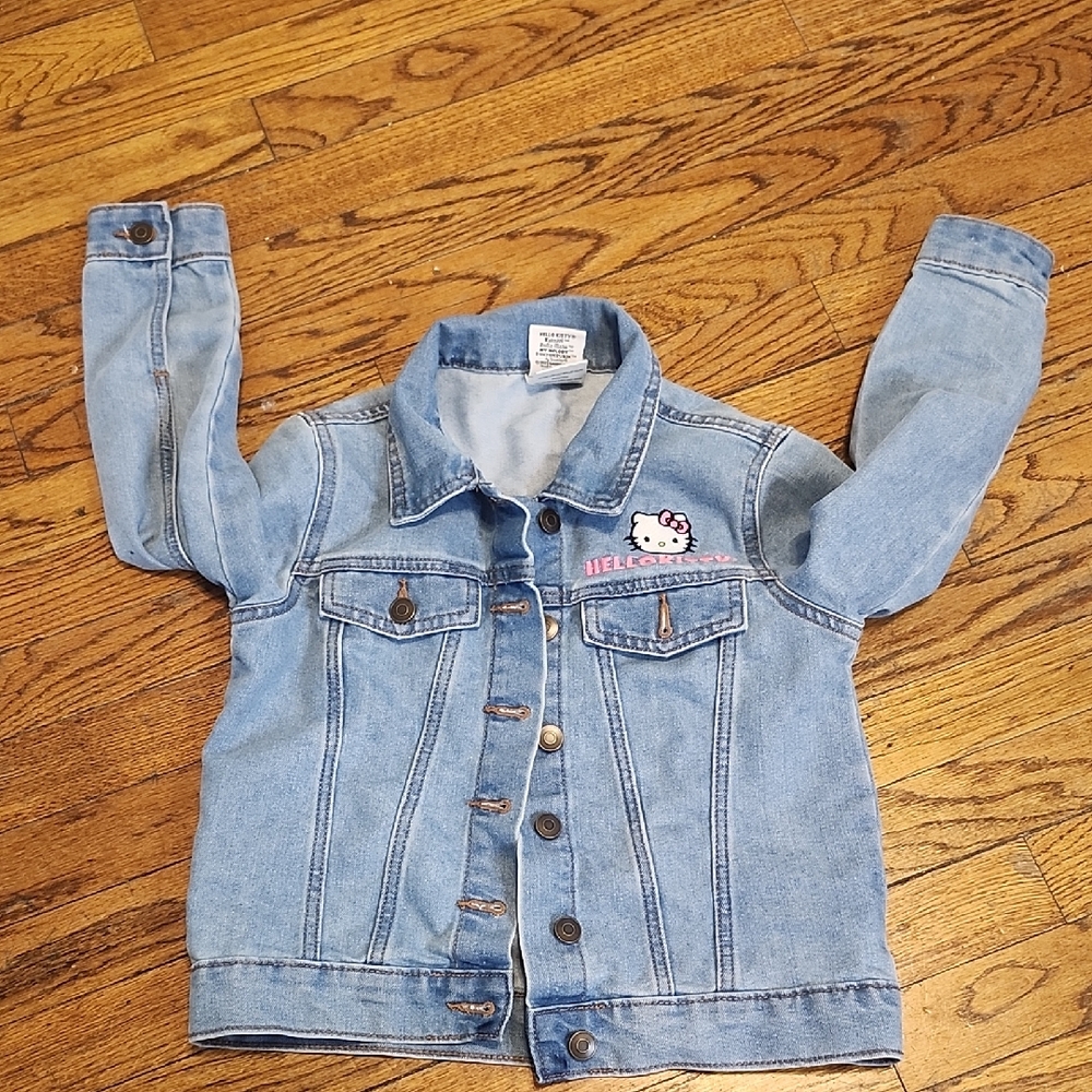 Hello Kitty Kids Denim Jacket - Blue